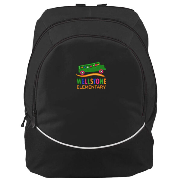 Augusta Sportswear - Large Tri-Color Backpack - Embroidered Logo Thumbnail