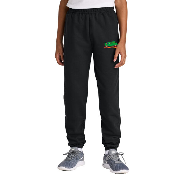 Jerzees - Youth NuBlend Sweatpants - Printed Logo  Thumbnail