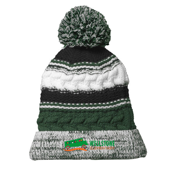 Sport-Tek - Pom Pom Team Beanie - Embroidered Logo Thumbnail