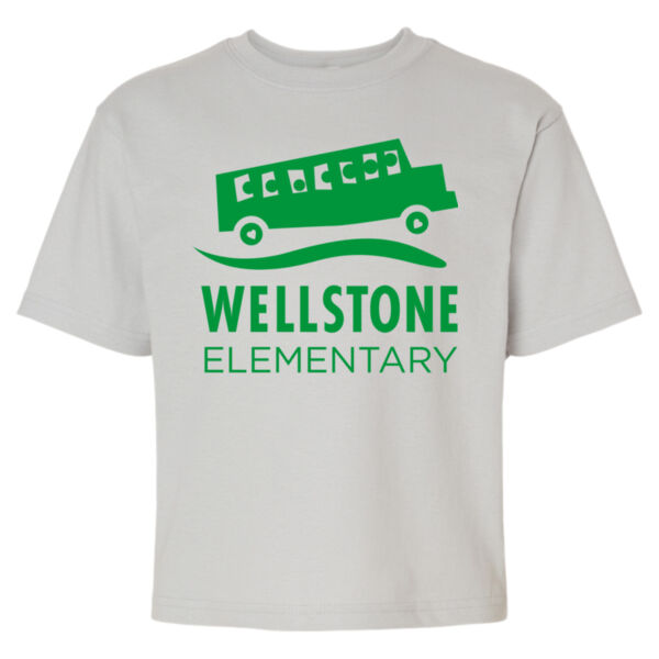 M&O - Youth Gold Soft Touch T-Shirt - Printed Logo Thumbnail