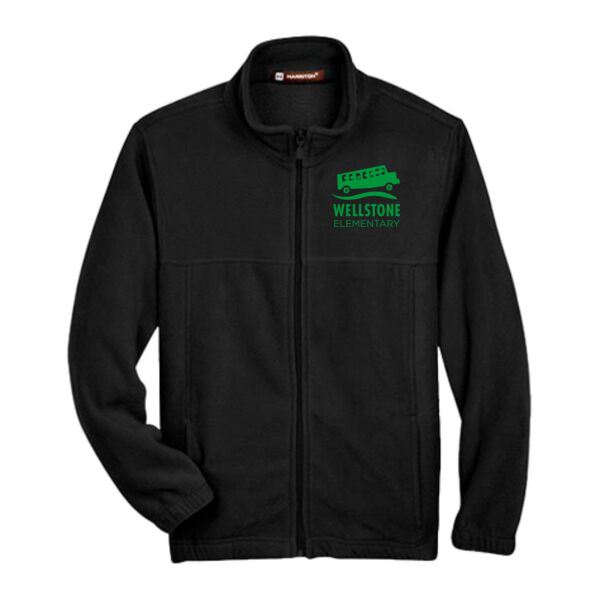 Harriton - Youth Full-Zip Fleece - Embroidered Logo Thumbnail