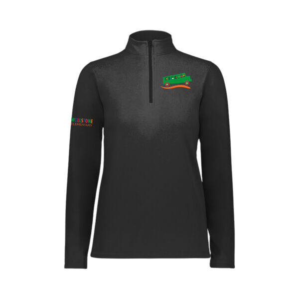 Augusta Sportswear ecoREVIVE - Ladies Micro-Lite Fleece 1/4 Zip Pullover - Embroidered Logos Thumbnail