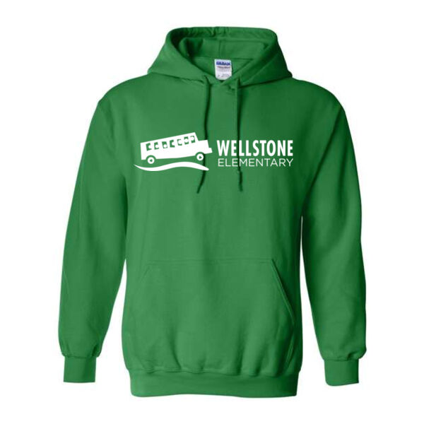 Gildan - Unisex Heavy Blend Hooded Sweatshirt - Printed Logo Thumbnail