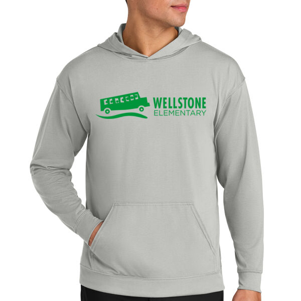 A4 Softek - Long Sleeve Hooded Tee - Printed Logo Thumbnail
