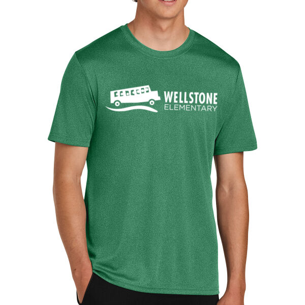 Port & Co - Heather Performance Tee - Printed Logos Thumbnail