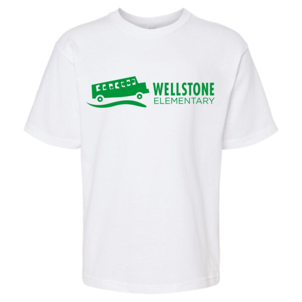 M&O - Youth Gold Soft Touch T-Shirt - Printed Logo Thumbnail