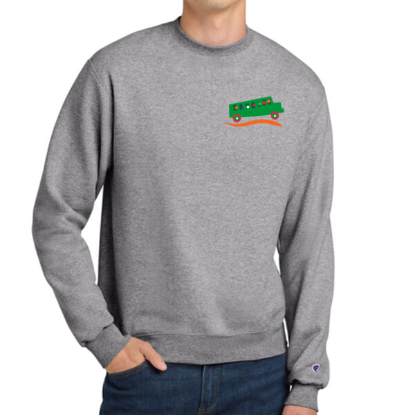 Champion® Powerblend® Crewneck Sweatshirt - Printed Logos Thumbnail