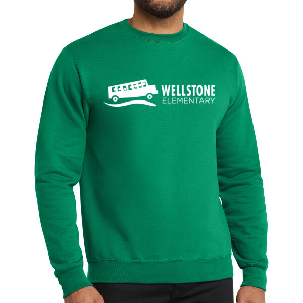 Port & Co™ Core Fleece Crewneck Sweatshirt - Printed Logo Thumbnail