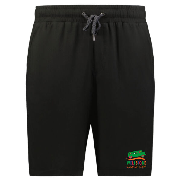 Holloway - Youth Soft Knit Ventura Shorts - Printed Logo Thumbnail