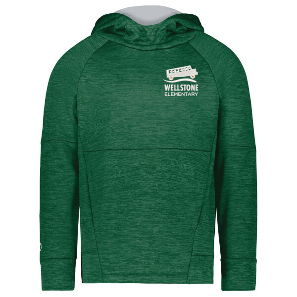 Holloway - Youth All-Pro Performance Fleece Hoodie - Embroidered Logo **Add Name For $5** Thumbnail
