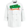 Eight Knot Button Chef Coat with Thermometer Pocket Thumbnail