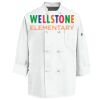 Eight Knot Button Chef Coat with Thermometer Pocket Thumbnail