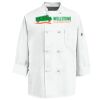 Eight Knot Button Chef Coat with Thermometer Pocket Thumbnail