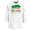 Eight Knot Button Chef Coat with Thermometer Pocket Thumbnail