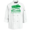 Eight Knot Button Chef Coat with Thermometer Pocket Thumbnail