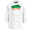 Eight Knot Button Chef Coat with Thermometer Pocket Thumbnail