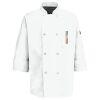 Eight Pearl Button Chef Coat with Thermometer Pocket Thumbnail