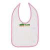 Infant Contrast Trim Premium Jersey Bib Thumbnail