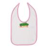 Infant Contrast Trim Premium Jersey Bib Thumbnail