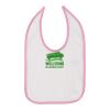 Infant Contrast Trim Premium Jersey Bib Thumbnail