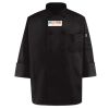 Black Knot Button Chef Coat Thumbnail