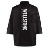 Black Knot Button Chef Coat Thumbnail